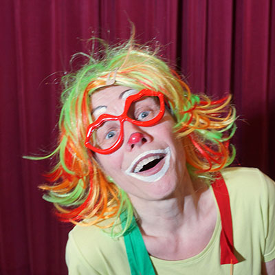 Quirlina, Charakterclownin für Kinder